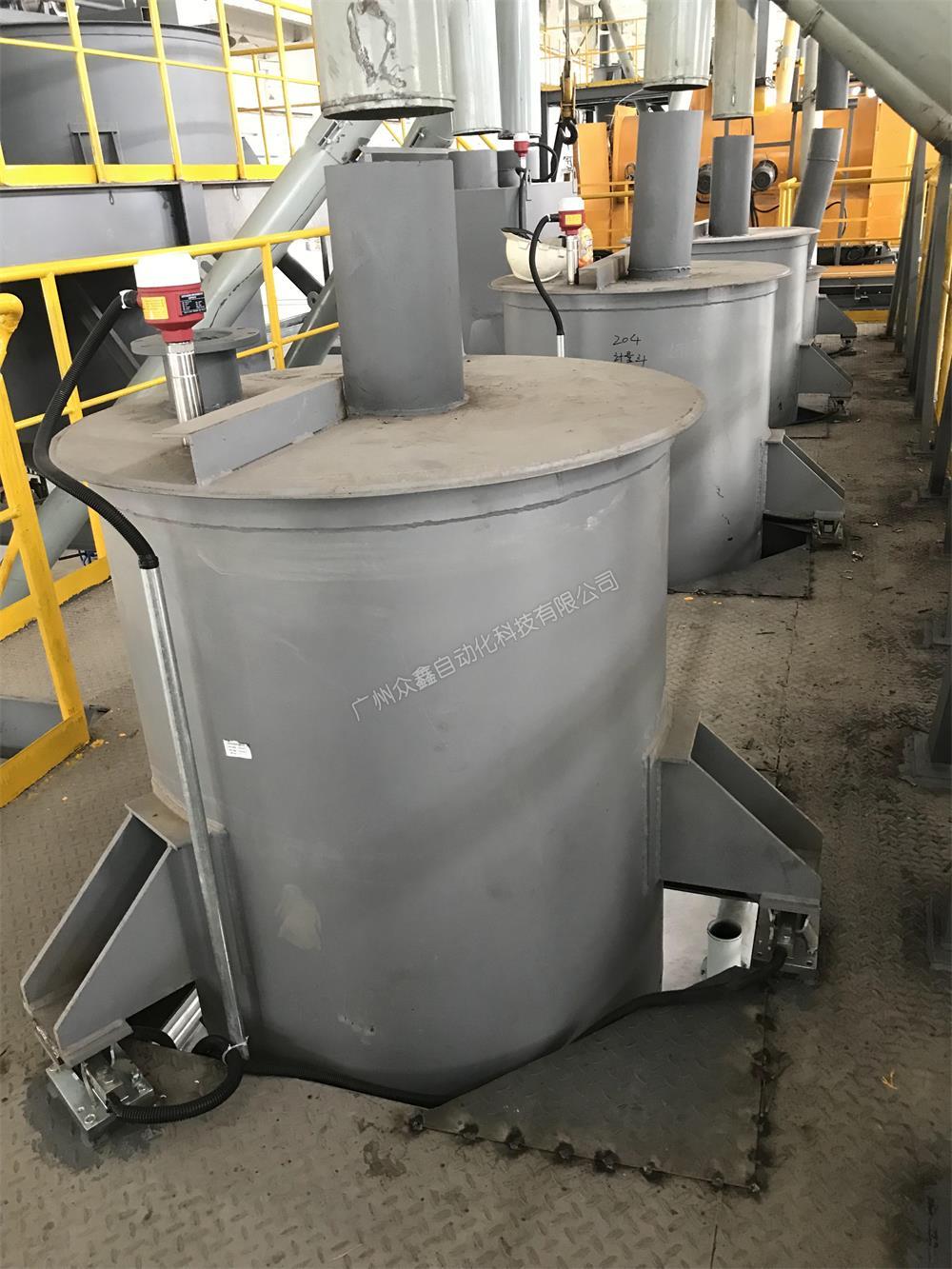 計(jì)量斗安裝稱重模塊現(xiàn)場(chǎng)案例