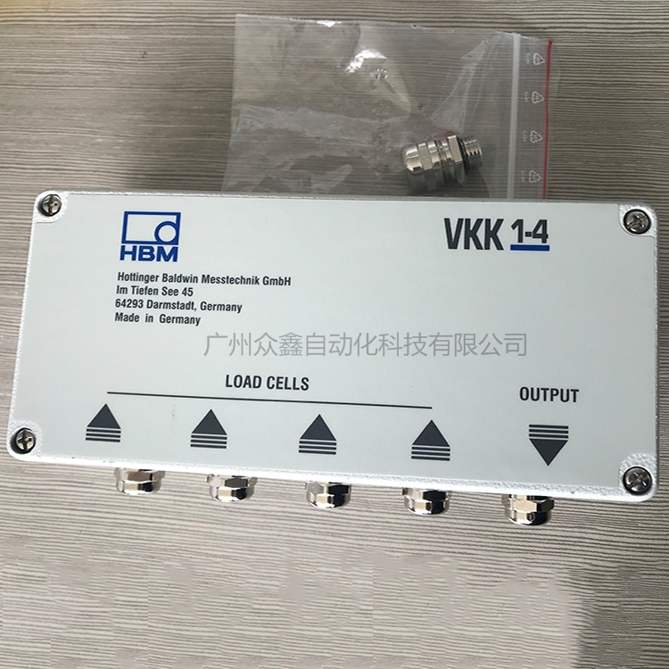 德國HBM接線盒1-VKK1-4A接線盒4孔鋁合金接線盒實拍圖3