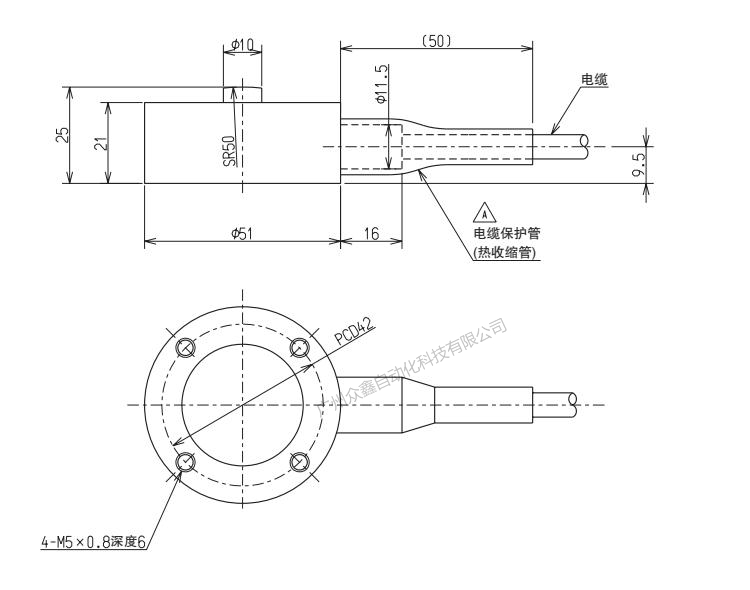日本NMB(Minebea美蓓亞) CMM1-2T稱重傳感器產(chǎn)品尺寸