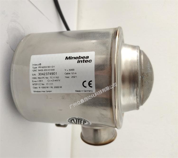 德國茵泰科 PR6203稱重傳感器產(chǎn)品實拍圖